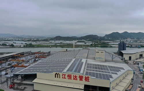 恒达管桩散布式光伏发电项目